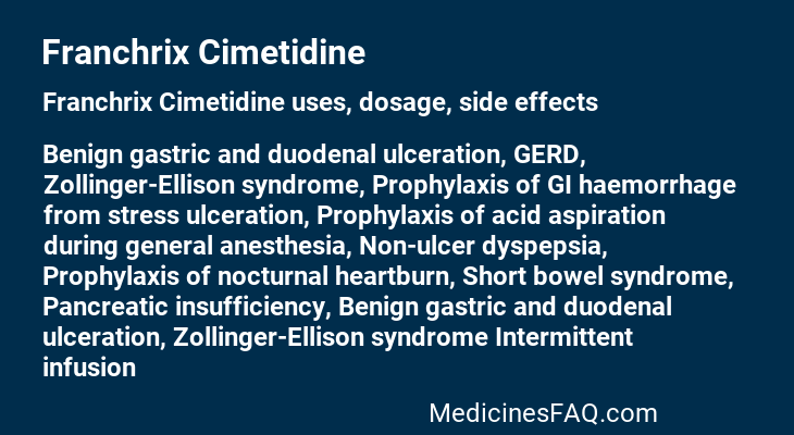 Franchrix Cimetidine