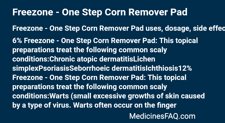 Freezone - One Step Corn Remover Pad