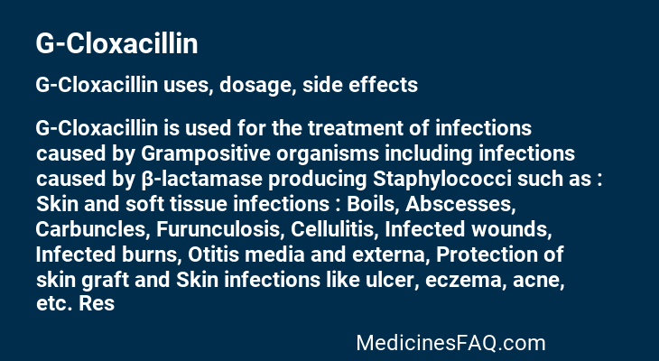 G-Cloxacillin