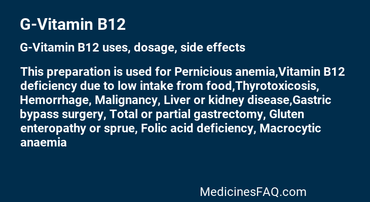 G-Vitamin B12