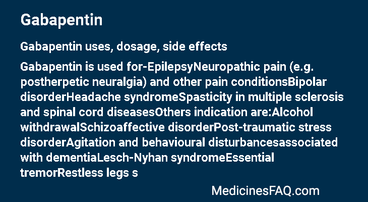 Gabapentin