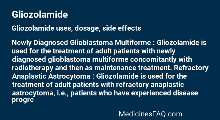 Gliozolamide