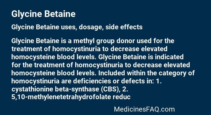 Glycine Betaine