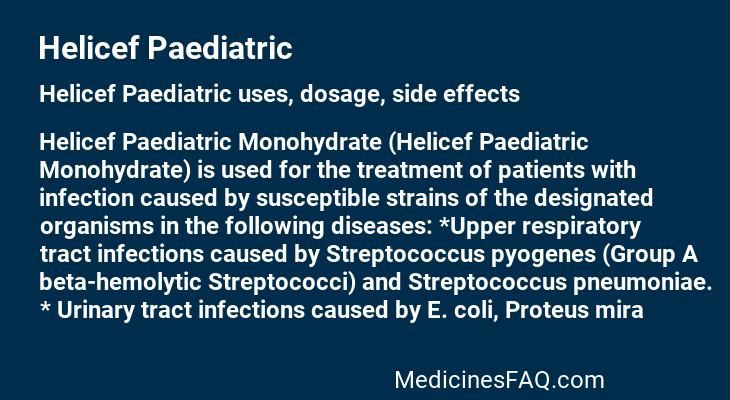 Helicef Paediatric
