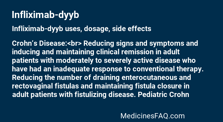 Infliximab-dyyb