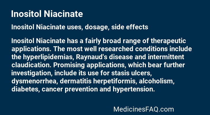 Inositol Niacinate