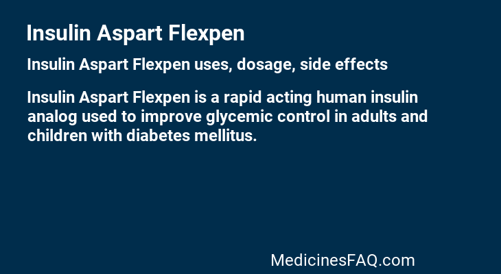 Insulin Aspart Flexpen