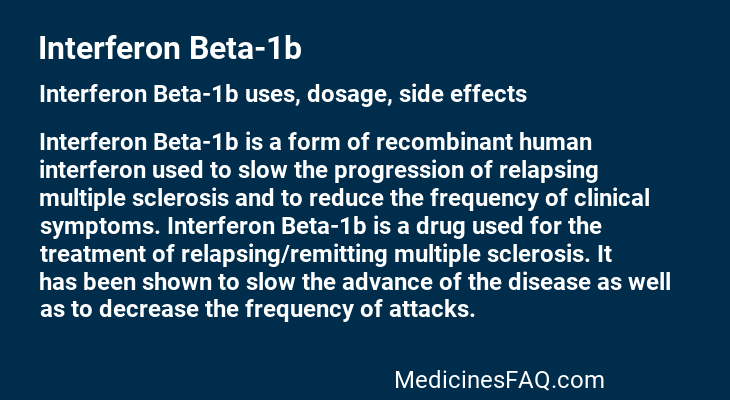 Interferon Beta-1b