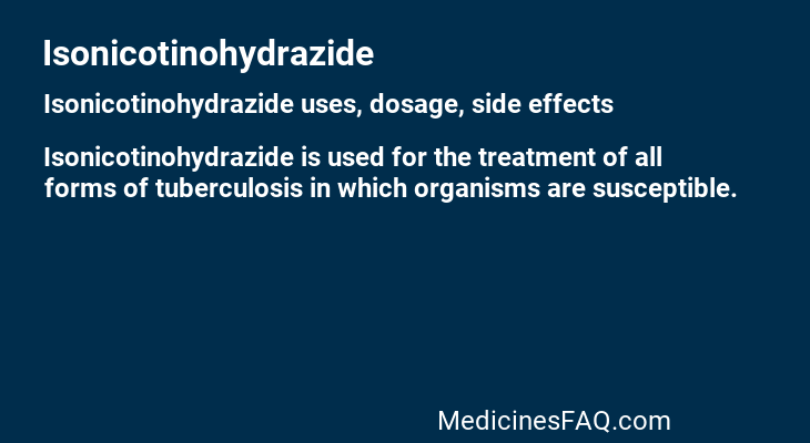 Isonicotinohydrazide