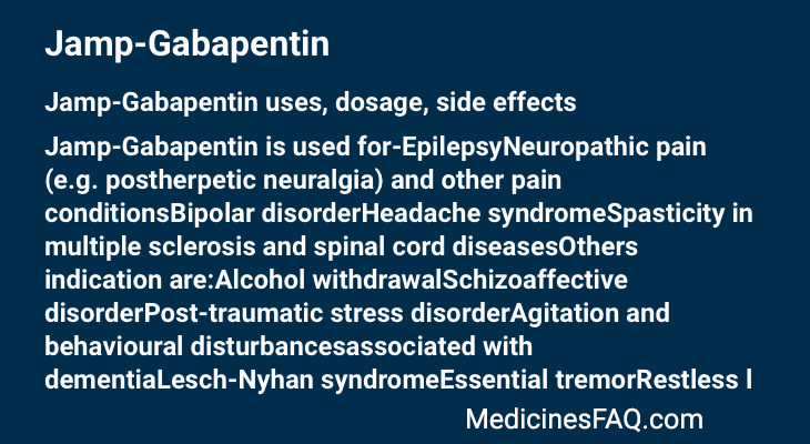 Jamp-Gabapentin