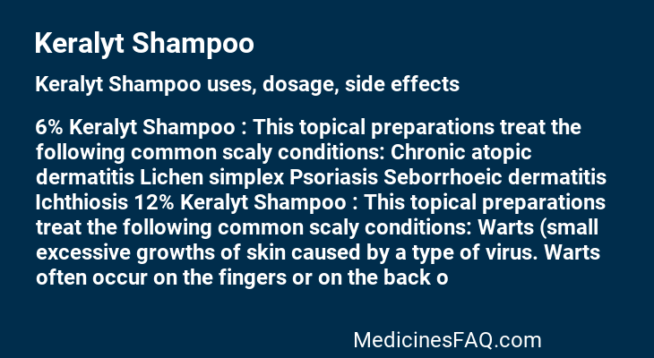 Keralyt Shampoo