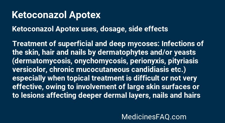 Ketoconazol Apotex