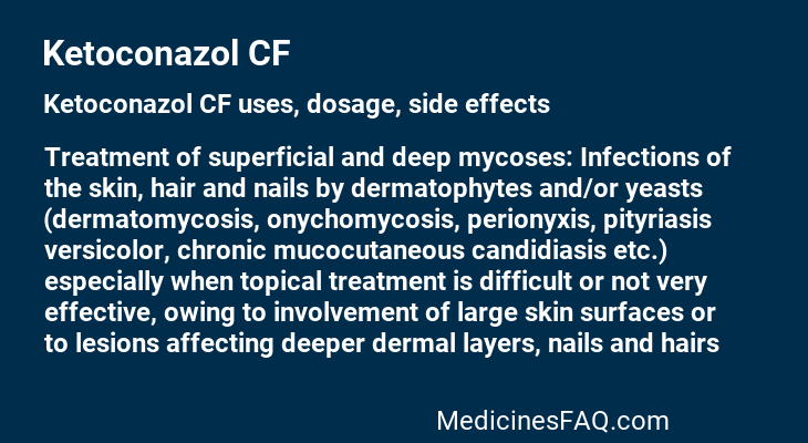 Ketoconazol CF