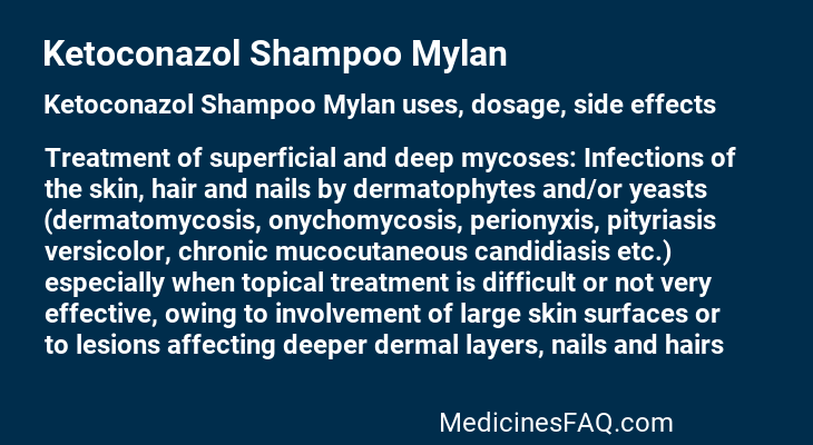 Ketoconazol Shampoo Mylan