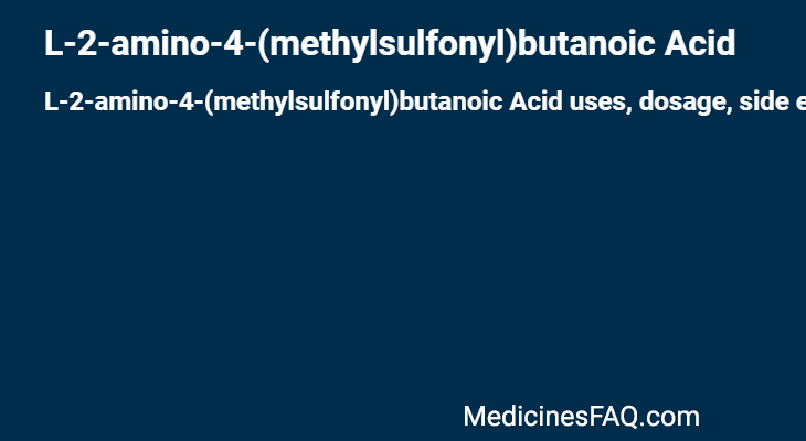 L-2-amino-4-(methylsulfonyl)butanoic Acid