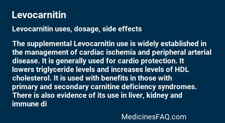 Levocarnitin