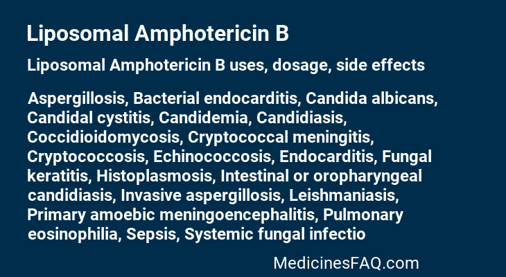 Liposomal Amphotericin B