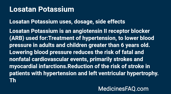 Losatan Potassium