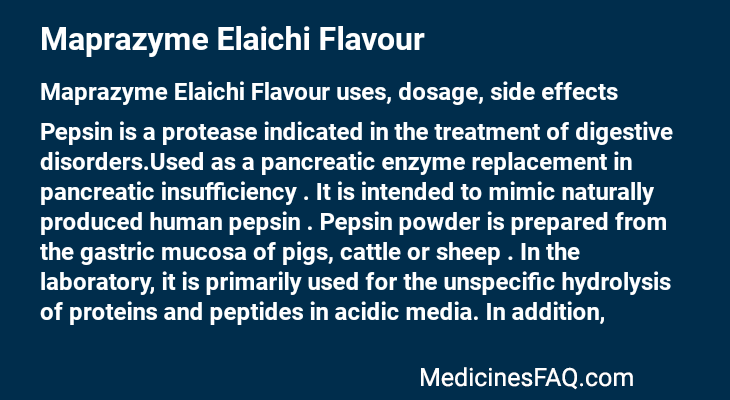 Maprazyme Elaichi Flavour
