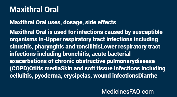 Maxithral Oral