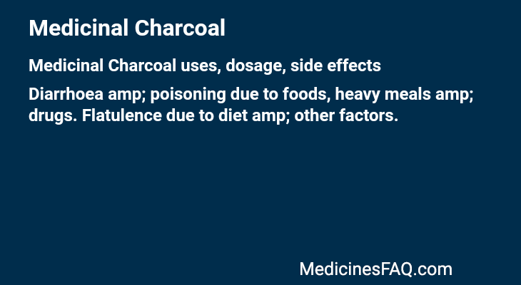 Medicinal Charcoal