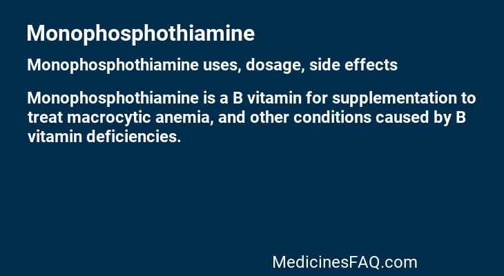 Monophosphothiamine