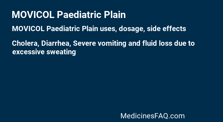 MOVICOL Paediatric Plain