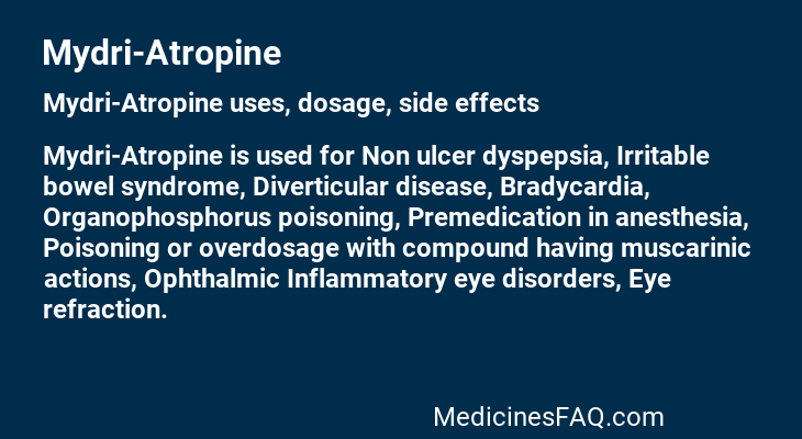 Mydri-Atropine
