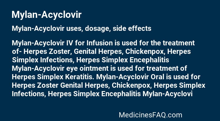 Mylan-Acyclovir