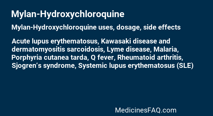 Mylan-Hydroxychloroquine