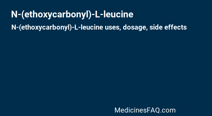 N-(ethoxycarbonyl)-L-leucine