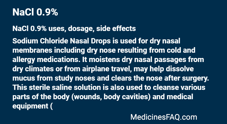 physiodose nacl 0 9 для чего