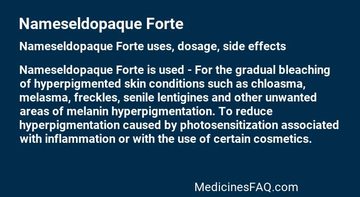 Nameseldopaque Forte
