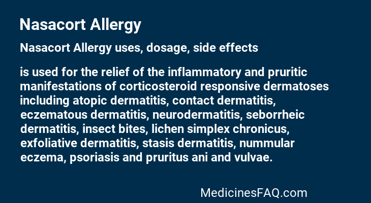 Nasacort Allergy