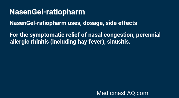 NasenGel-ratiopharm