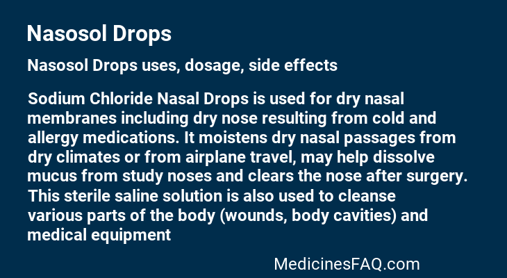 Nasosol Drops