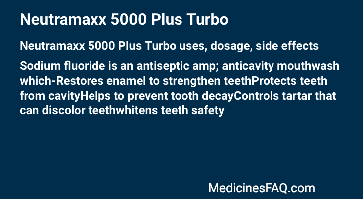 Neutramaxx 5000 Plus Turbo