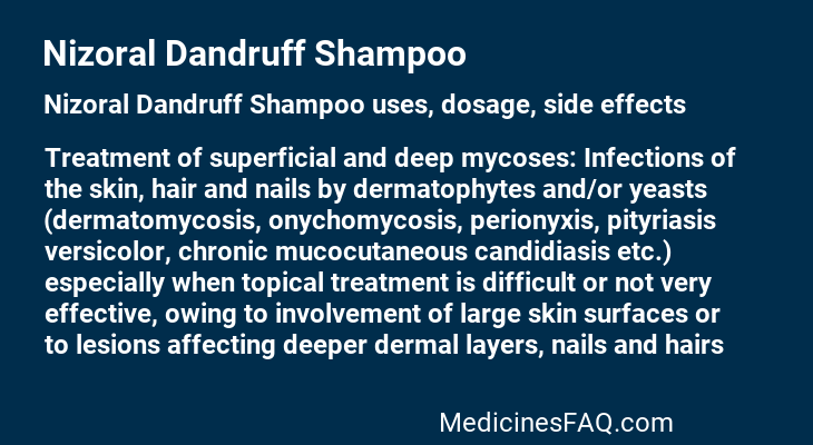 Nizoral Dandruff Shampoo