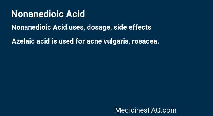 Nonanedioic Acid