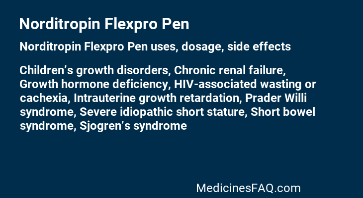 Norditropin Flexpro Pen