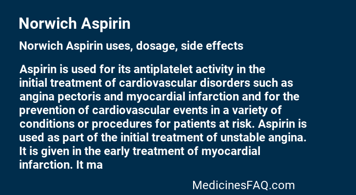Norwich Aspirin