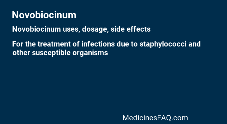 Novobiocinum
