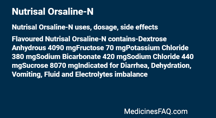 Nutrisal Orsaline-N