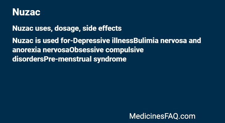 Nuzac: Uses, Dosage, Side Effects, Food Interaction & FAQ