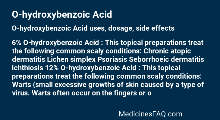O-hydroxybenzoic Acid