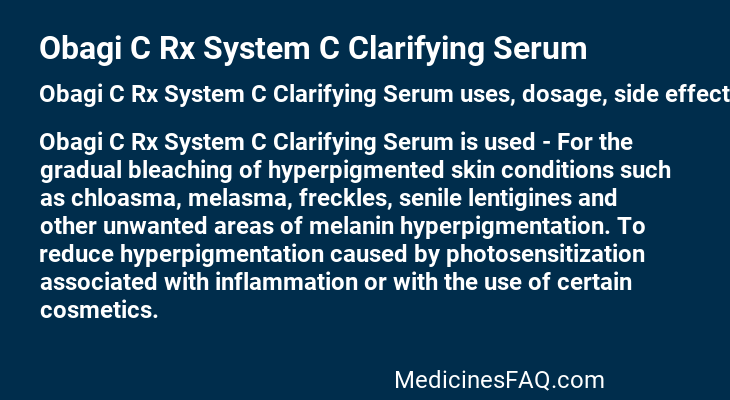 Obagi C Rx System C Clarifying Serum
