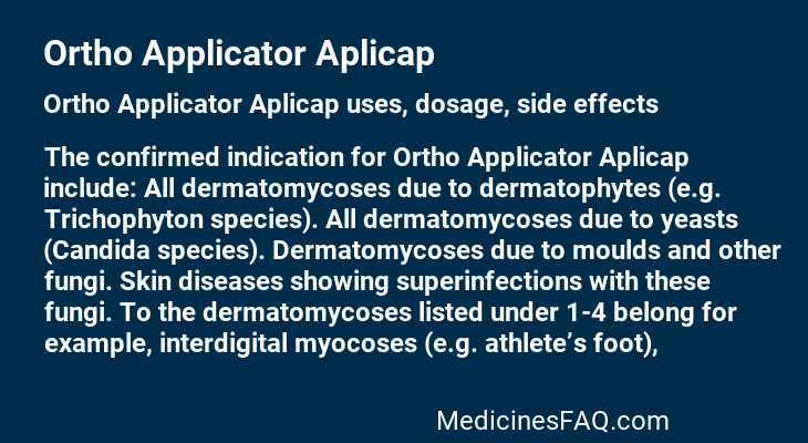 Ortho Applicator Aplicap