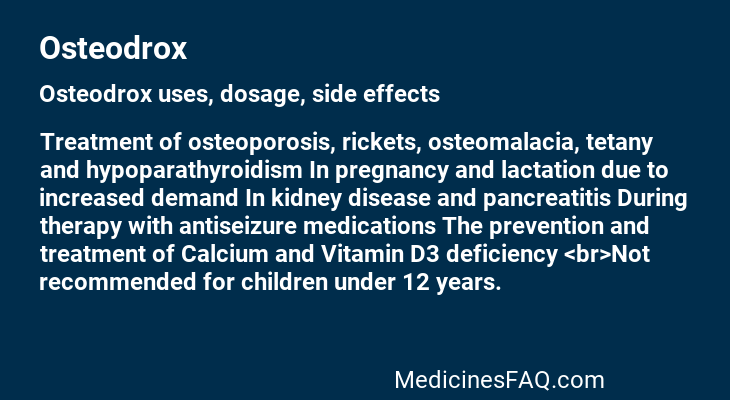 Osteodrox