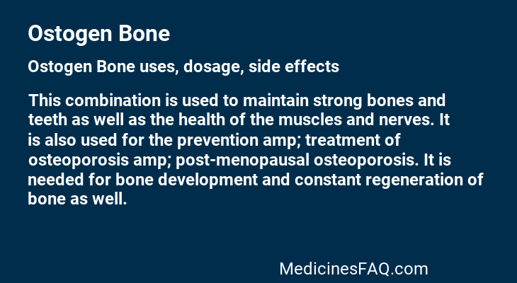 Ostogen Bone