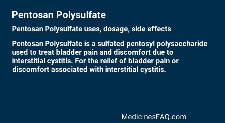Pentosan Polysulfate